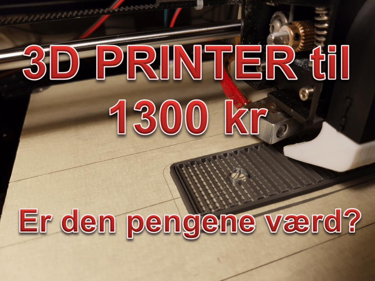 Køb en 3d printer!