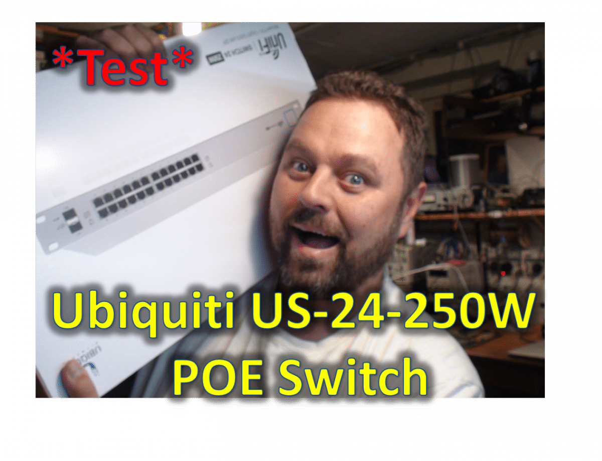 Test og anmeldelse af Ubiquiti 24 port PoE switch